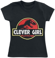 Jurassic Park - Enfants - Clever Girl - T-shirt - Femme - noir