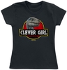 Jurassic Park - Enfants - Clever Girl - T-shirt - Femme - noir