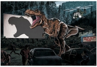 Jurassic Park - Jurassic World - Cinema - Poster - Unisexe - multicolore