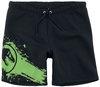 Jurassic Park - Jurassic World - Éclaboussure - Short - Homme - noir