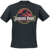 Jurassic Park - Logo Classique - T-Shirt Manches courtes - Homme - noir