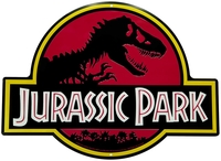 Jurassic Park - Logo Jurassic Park - Plaque murale - Unisexe - multicolore