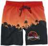 Jurassic Park - Logo Jurassic Park & Skyline - Short de bain - Homme - multicolore