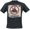 Jurassic Park - Please Do Not Ride The Triceratops - T-Shirt Manches courtes - Homme - noir