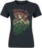 Justice League - Poison Ivy - T-Shirt Manches courtes - Femme - noir
