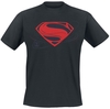 Justice League Movie - Loo Superman - T-Shirt Manches courtes - Homme - noir