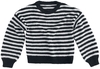 Kids ONLY - Piumo Pullover Knitted - Sweat-Shirt - Femme - noir blanc