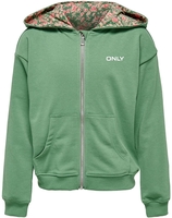 Kids ONLY - Zoe Life Zip Flower Hood - Vestes à capuches pour enfants - Femme - vert