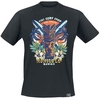 King Kerosin - Tiki Surf Shop - T-Shirt Manches courtes - Homme - noir