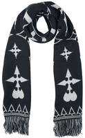 Kingdom Hearts - Organisation XIII - Écharpe - Unisexe - noir