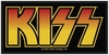 Kiss - Kiss Logo - Patch - Unisexe - noir jaune rouge