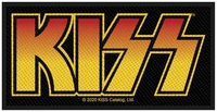 Kiss - Kiss Logo - Patch - Unisexe - noir jaune rouge
