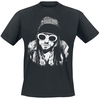 Kurt Cobain - One Colour - T-Shirt Manches courtes - Homme - noir