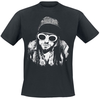 Kurt Cobain - One Colour - T-Shirt Manches courtes - Homme - noir
