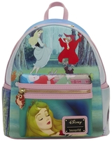 La Belle Au Bois Dormant - Loungefly - Princess Scene Mini Backpack - Mini Sac À Dos - Femme - multicolor