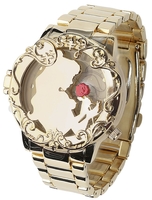 La Belle Et La Bête - Belle Dorée - Montres bracelets - Femme - couleur or