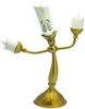 La Belle Et La Bête - Lampe Lumière - Lampe - Unisexe - couleur or
