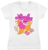 La Belle Et Le Clochard - Lady Stickers - T-shirt - Femme - blanc