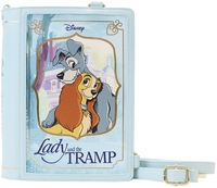 La Belle Et Le Clochard - Loungefly - Susi und Strolch konvertierbare Handtasche - Sac à main - Femme - multicolore