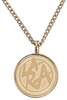 Lara Loft - Logo Lara - Collier - Femme - couleur or