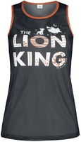 Le Roi Lion - Tribal - Top - Femme - noir