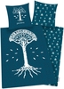Le Seigneur Des Anneaux - Arbre Du Gondor - Parure de lit - Unisexe - bleu blanc