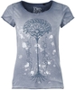 Le Seigneur Des Anneaux - Arbre Du Gondor - T-Shirt Manches courtes - Femme - bleu
