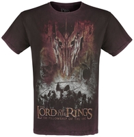 Le Seigneur Des Anneaux - Chevaliers Du Mordor - T-Shirt Manches courtes - Homme - rouge