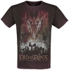 Le Seigneur Des Anneaux - Chevaliers Du Mordor - T-Shirt Manches courtes - Homme - rouge
