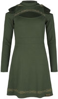 Le Seigneur Des Anneaux - Dunedain - Robe mi-longue - Femme - vert foncé