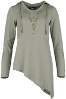 Le Seigneur Des Anneaux - Dunedain - Sweat-shirt à capuche - Femme - olive