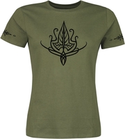 Le Seigneur Des Anneaux - Elven Leaf - T-Shirt Manches courtes - Femme - vert