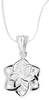 Le Seigneur Des Anneaux - Nenya - Collier - Femme - couleur argent