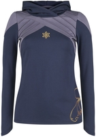 Le Seigneur Des Anneaux - Nenya - Sweat-shirt à capuche - Femme - Violet foncé