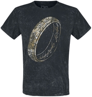 Le Seigneur Des Anneaux - One Ring To Rule Them All - T-Shirt Manches courtes - Homme - noir