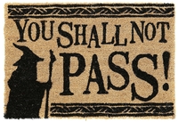 Le Seigneur Des Anneaux - You Shall Not Pass! - Paillasson - Unisexe - marron noir