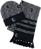 League Of Legends - Coffret Cadeau Icônes - Écharpe - Unisexe - noir gris