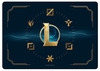 League Of Legends - Hextech Logo - Gaming Mousepad - Sous-main - Unisexe - multicolor