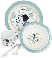 Les 101 Dalmatiens - Baby Geschirrset - Ensemble petit déjeuner - Unisexe - multicolore