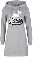 Les Aristochats - Catwalk - Robe mi-longue - Femme - gris chiné