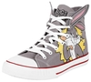Looney Tunes - Bugs Bunny - Baskets hautes - Femme - gris