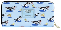 Looney Tunes - Loungefly - Looney Tunes Tweety und Sylvester Geldbörse - Portefeuille - Unisexe - multicolore