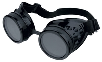 Lunettes Cyber Goggles - - Costume - Unisexe - noir