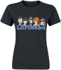 Lupin The 3rd - Heads - T-Shirt Manches courtes - Femme - noir