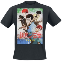Lupin The 3rd - Poster - T-Shirt Manches courtes - Homme - noir