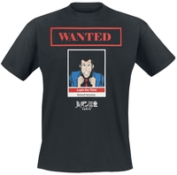 Lupin The 3rd - Wanted - T-Shirt Manches courtes - Homme - noir