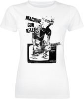 Machine Gun Kelly - MGK TV Sellout - T-Shirt Manches courtes - Femme - blanc