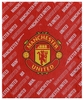 Manchester United - Kuschelige Plüschdecke - Couverture - Unisexe - multicolore