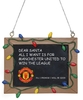 Manchester United - Tafelschild - Boules - Unisexe - multicolore