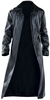 Manteau Tribal - - Manteau en imitation cuir - Homme - noir